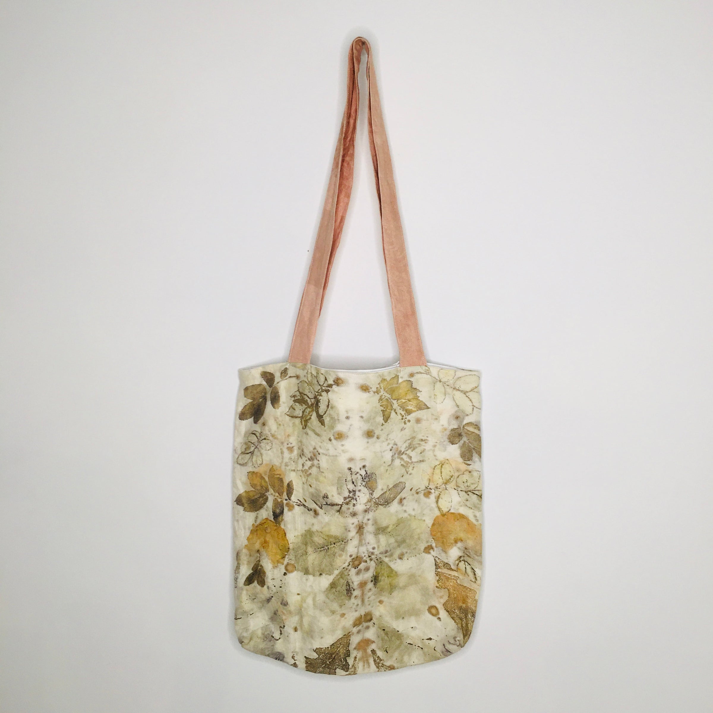 Eco-Print Linen Tote Bag by Katharina Nuss | C2 Shop
